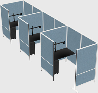 Small private panel system
