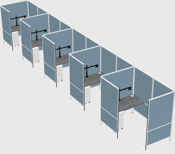 Small private panel system