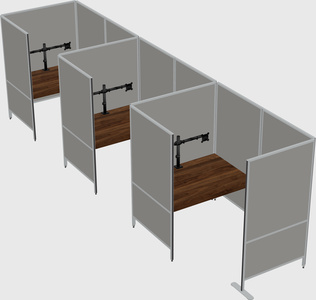 Small private panel system
