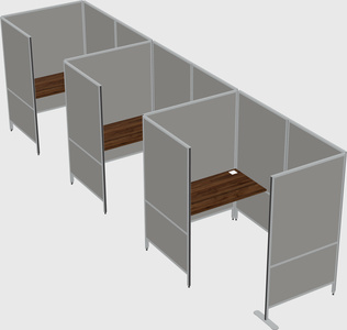 Small private panel system