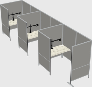 Small private panel system