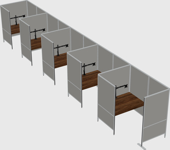 Small private panel system