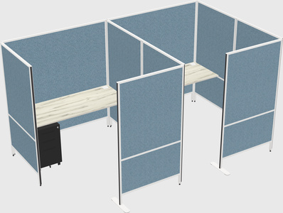 Flexible panel system with privacy