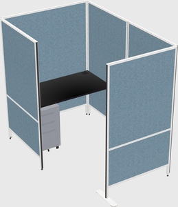 Small private panel system