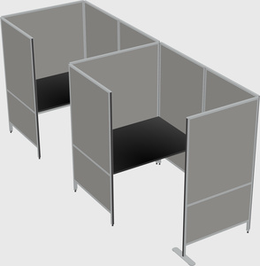 Small private panel system