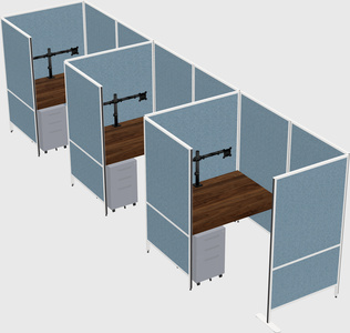 Small private panel system