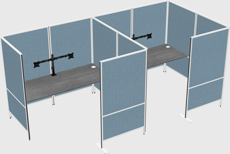 Flexible panel system with privacy