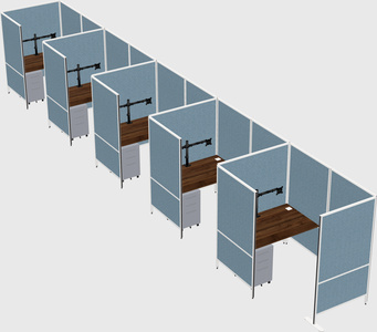 Small private panel system
