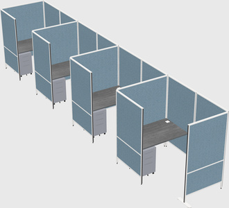 Small private panel system