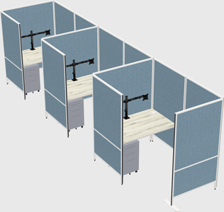 Small private panel system