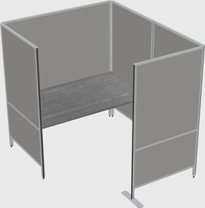 Flexible panel system with privacy