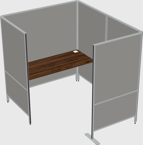 Flexible panel system with privacy