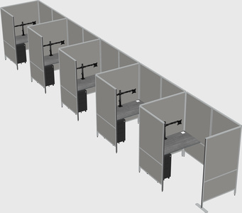 Small private panel system