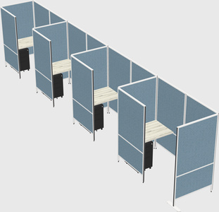 Small private panel system