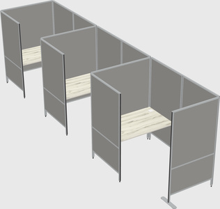Small private panel system