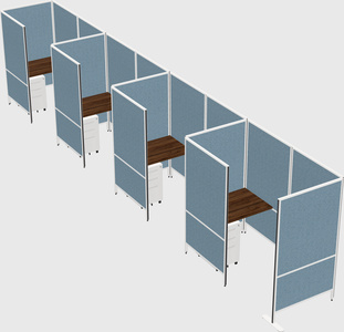 Small private panel system