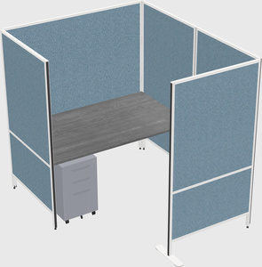 Flexible panel system with privacy