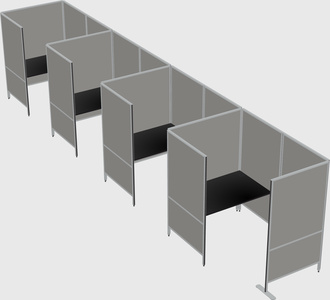 Small private panel system