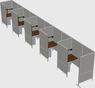 Small private panel system