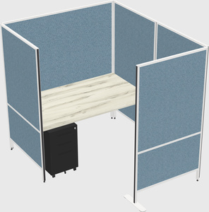 Flexible panel system with privacy