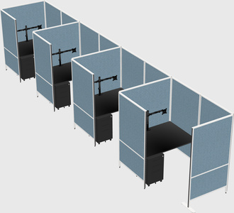 Small private panel system