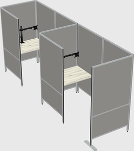 Small private panel system