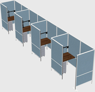 Small private panel system