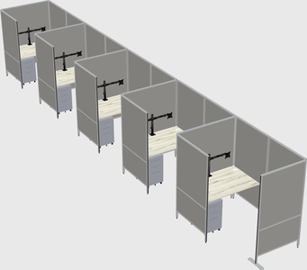 Small private panel system