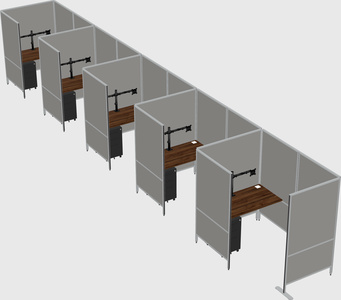 Small private panel system