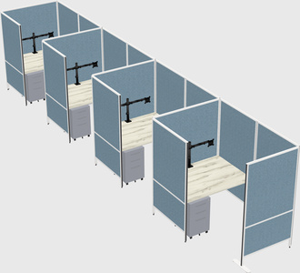 Small private panel system