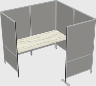 Flexible panel system with privacy