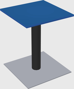 Modular table/desk table
