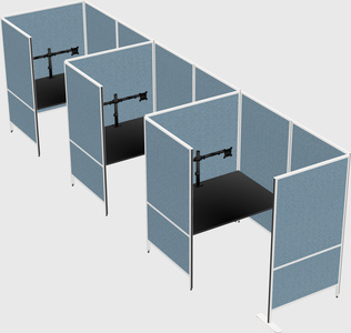 Small private panel system