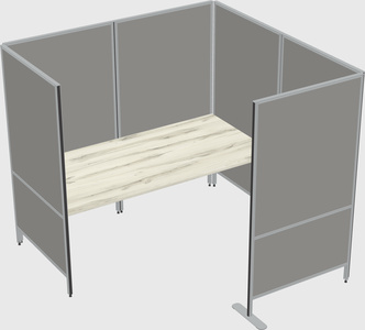 Flexible panel system with privacy