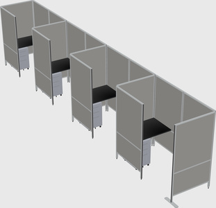Small private panel system