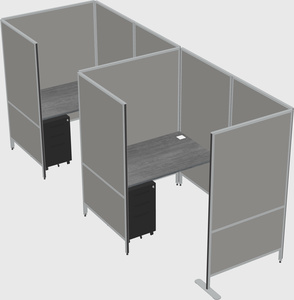 Small private panel system