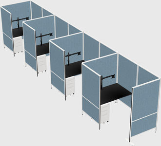 Small private panel system
