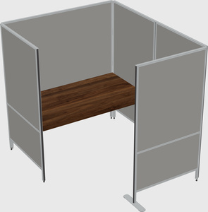 Flexible panel system with privacy