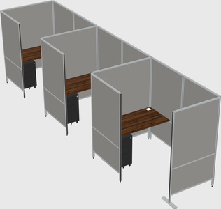 Small private panel system