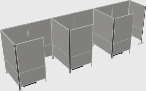 Small private panel system
