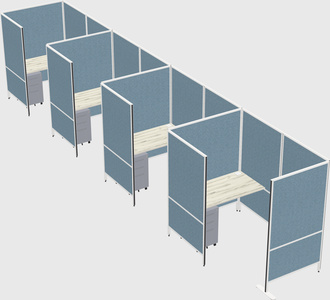 Small private panel system