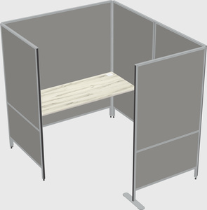 Flexible panel system with privacy