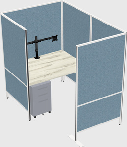 Small private panel system