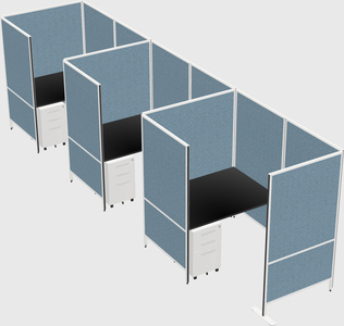 Small private panel system