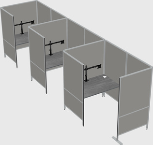 Small private panel system