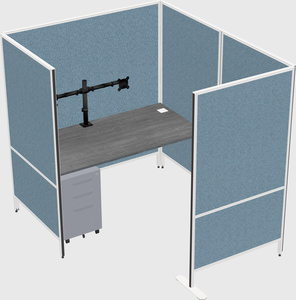Flexible panel system with privacy