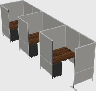 Small private panel system