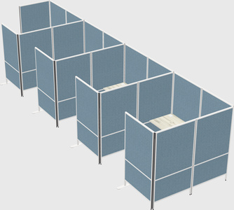 Flexible panel system with privacy