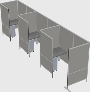 Small private panel system