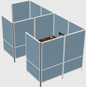 Flexible panel system with privacy